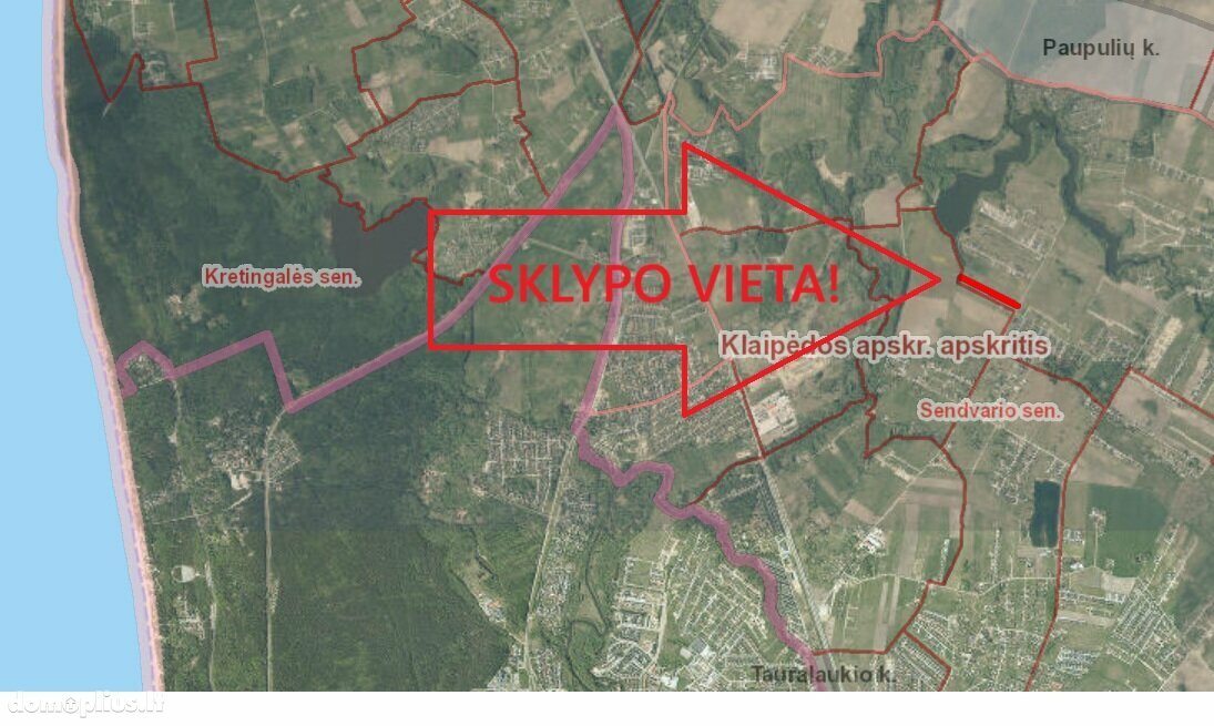 Parduodamas sklypas Klaipėdos rajono sav., Radailiuose, Gvazdikų g.