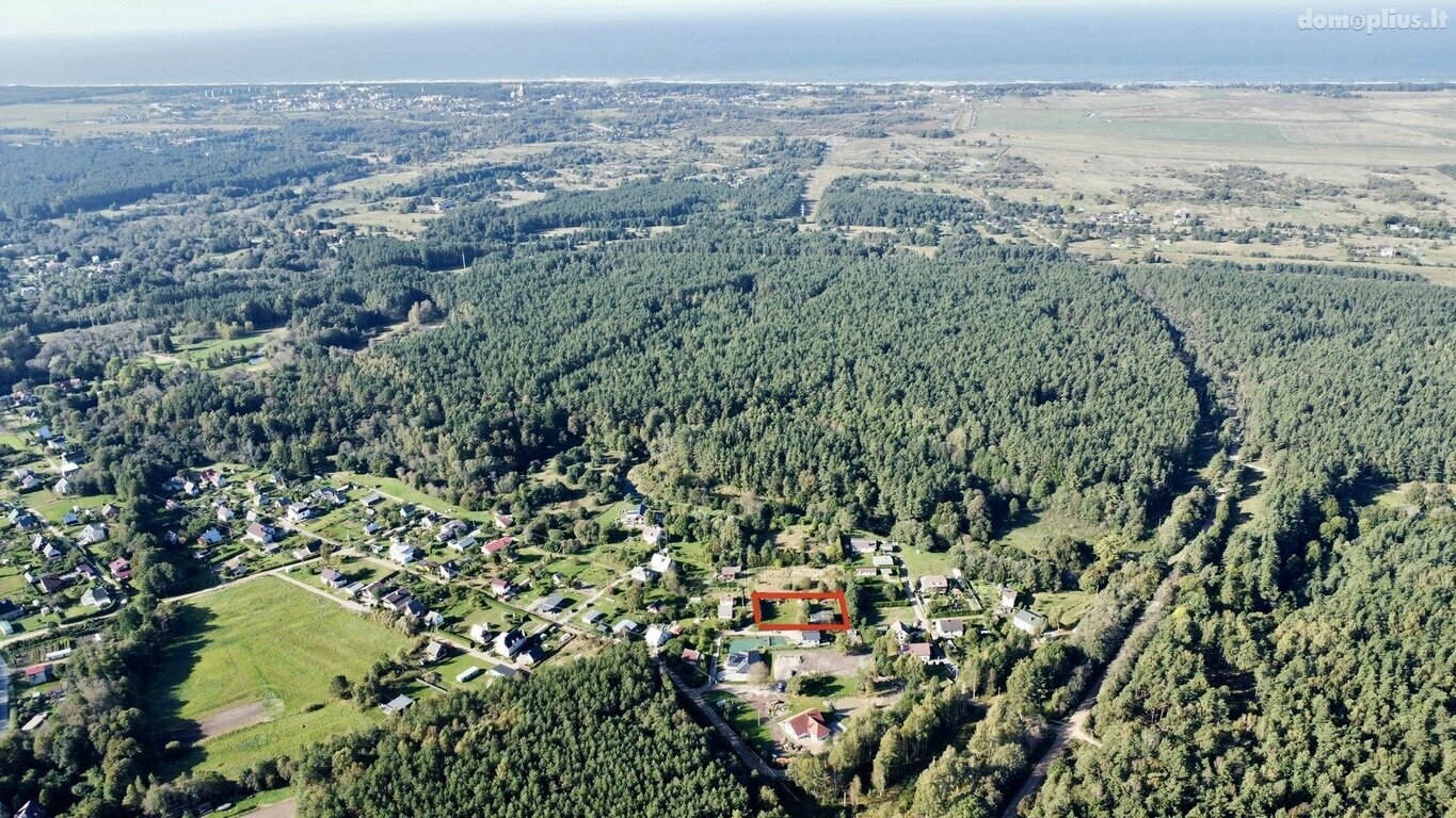 Parduodamas sklypas Šventojoje, Serbentų 5-asis tak.