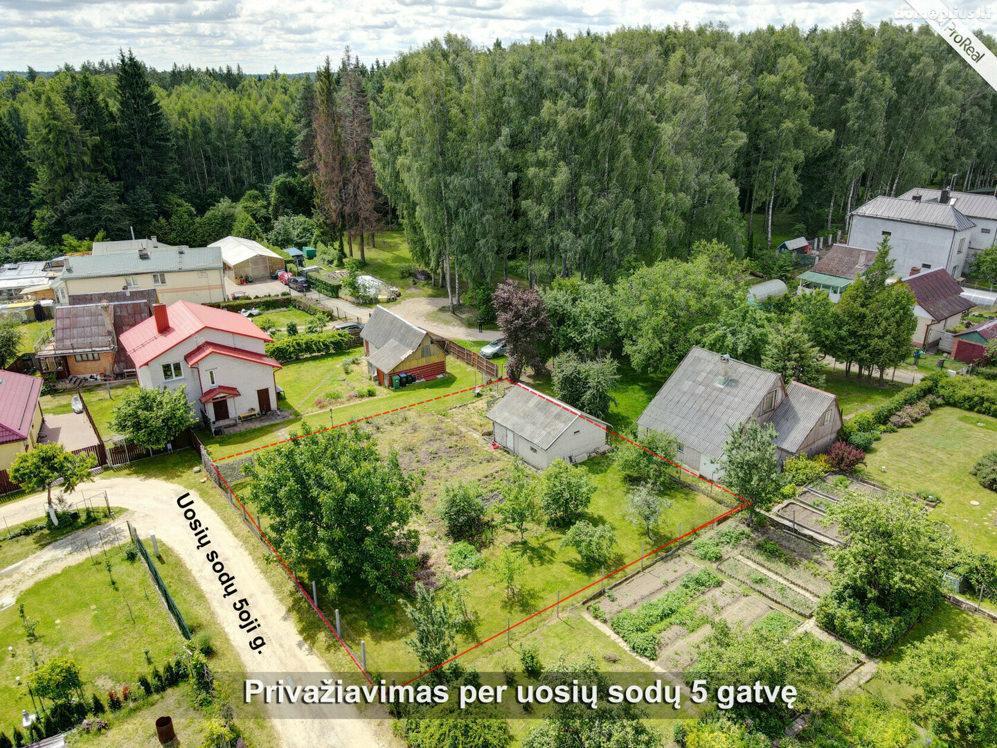 Участок Vilniuje, Naujoji Vilnia, Uosių Sodų 6-oji g.