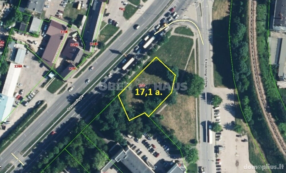 Parduodamas sklypas Vilnius, Vilniuje, Savanorių pr.