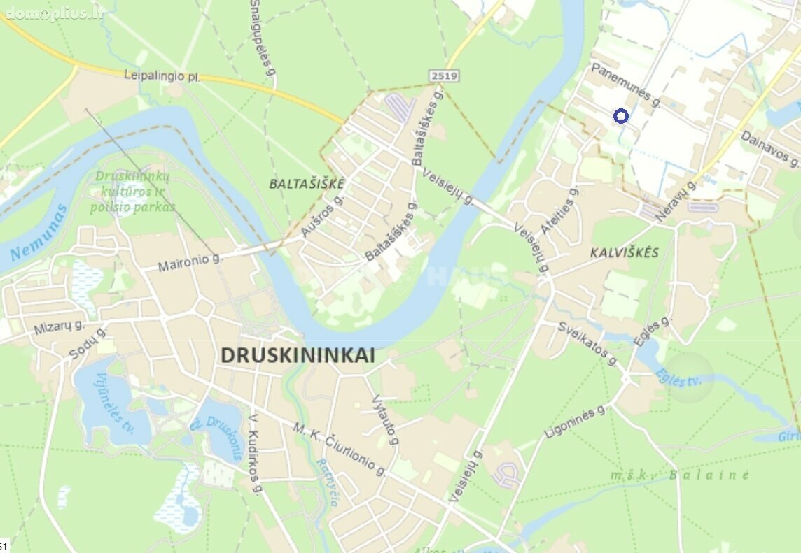 Parduodamas sklypas Druskininkų sav., Neravuose, Jotvingių g.