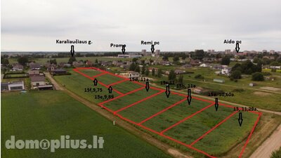 Parduodamas sklypas Šiauliuose, Lieporiuose, Notangos g.