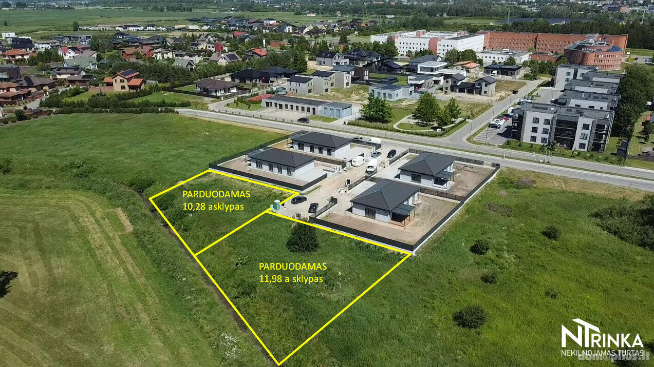 Parduodamas sklypas Šiauliuose, Žaliūkiuose, Aitvarų g.