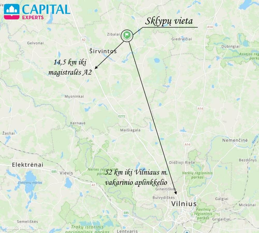Участок Širvintų rajono sav., Kiemeliuose