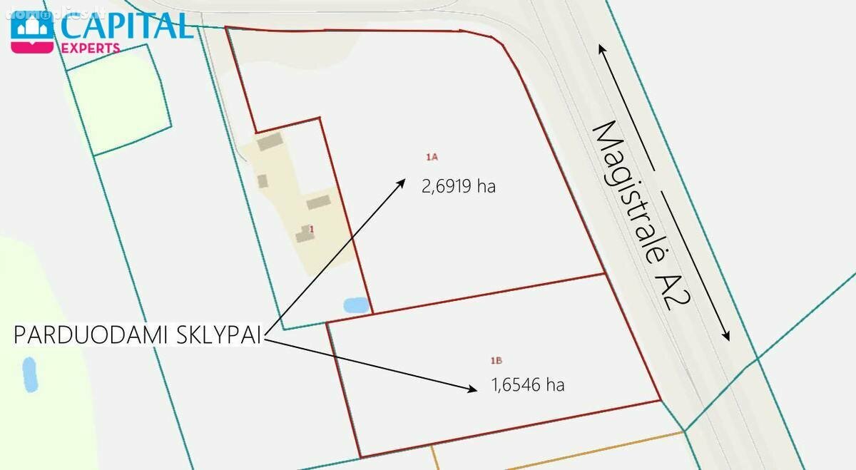 Land for sale Širvintų rajono sav., Saveikiškis I