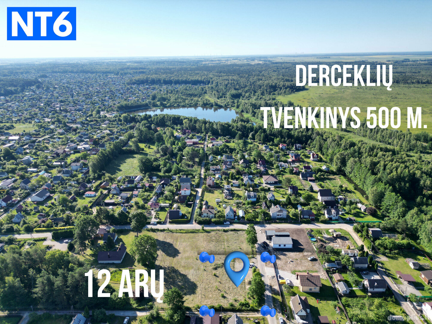Land for sale Klaipėdos rajono sav., Dercekliuose, Tyrų g.