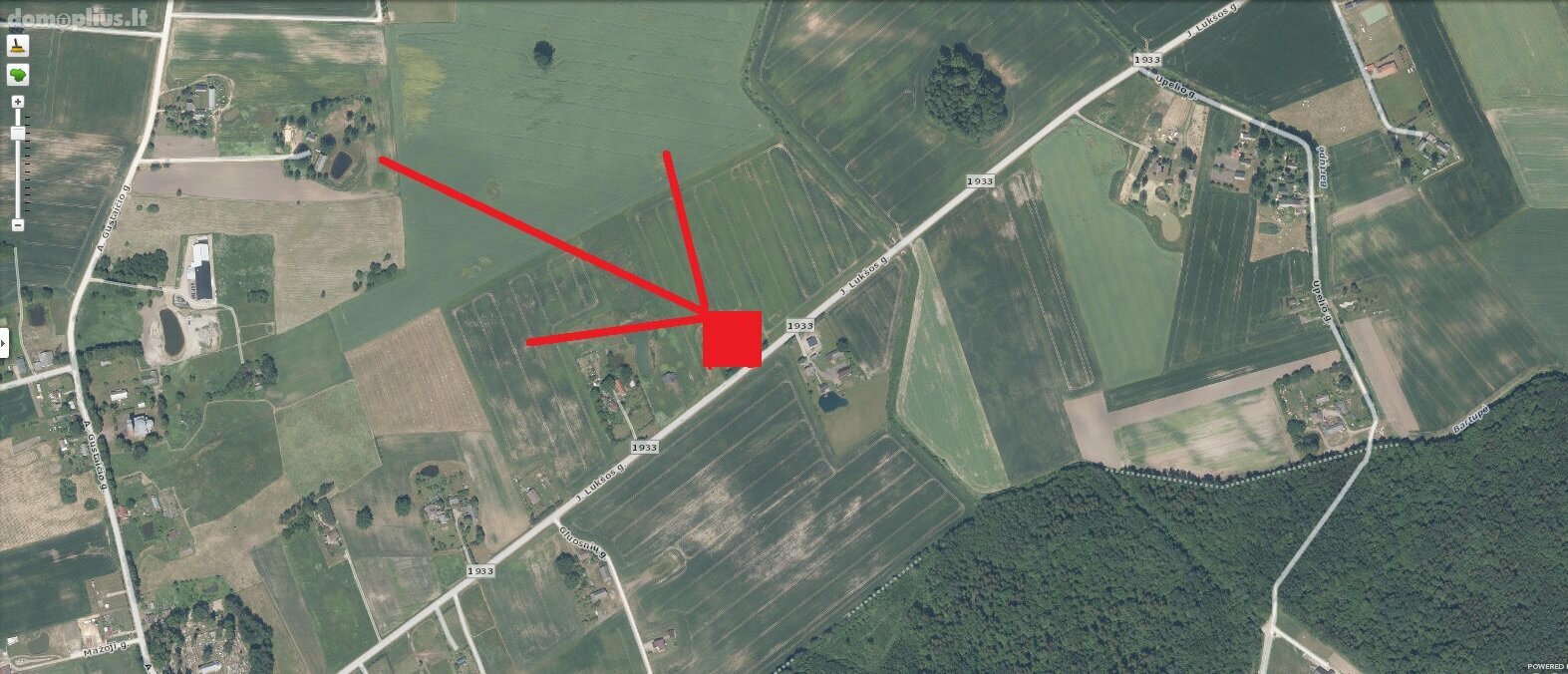 Parduodamas sklypas Kauno rajono sav., Pažėruose, J. Lukšos g.