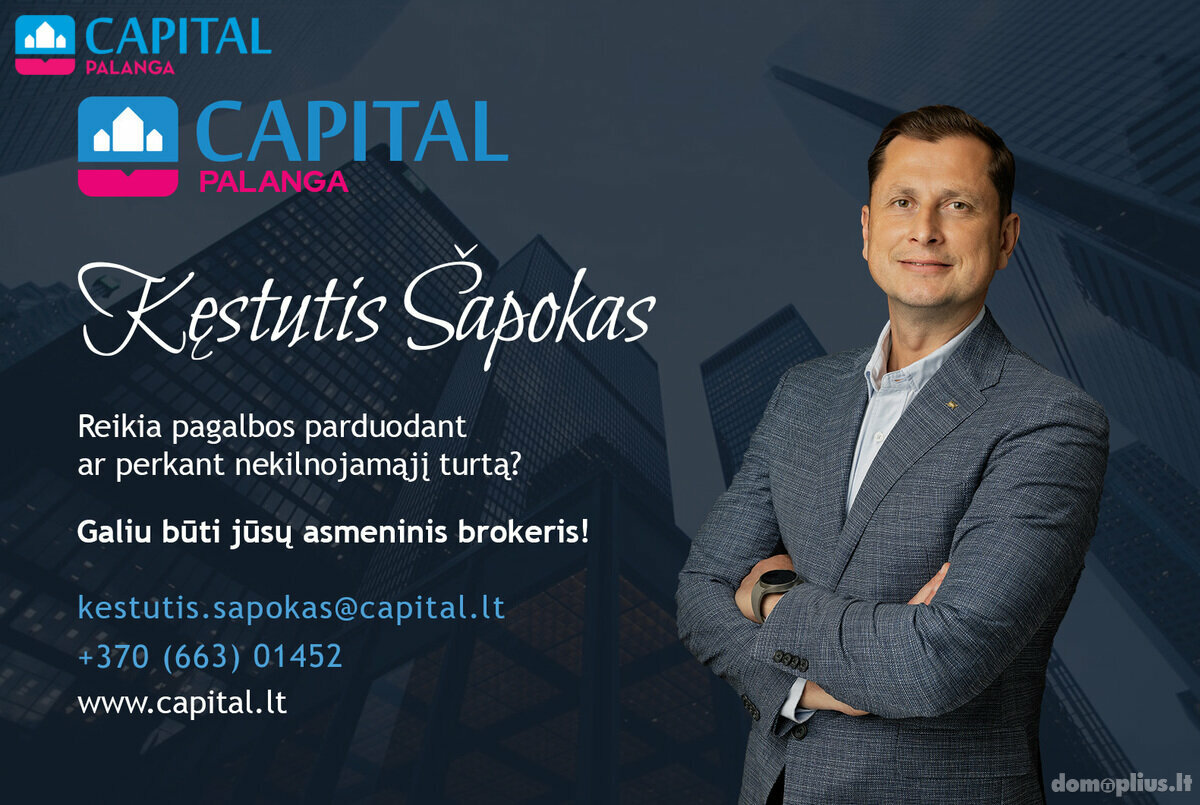 Parduodamas sklypas Palangoje, Vakaro g.