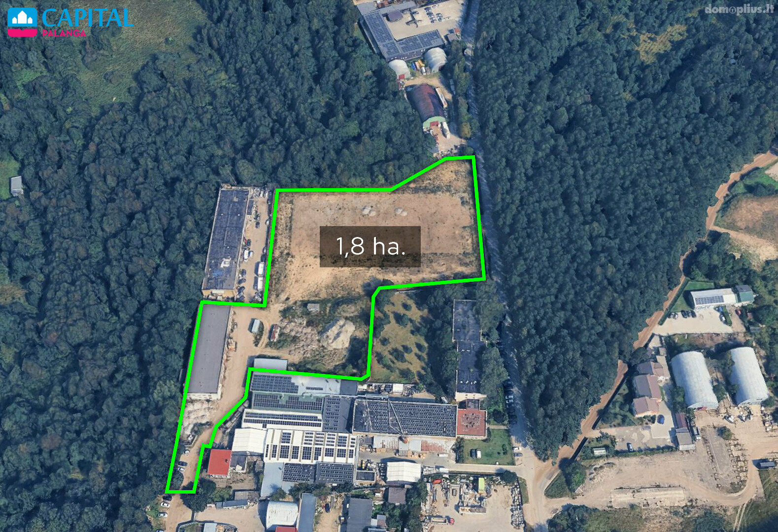 Parduodamas sklypas Palangoje