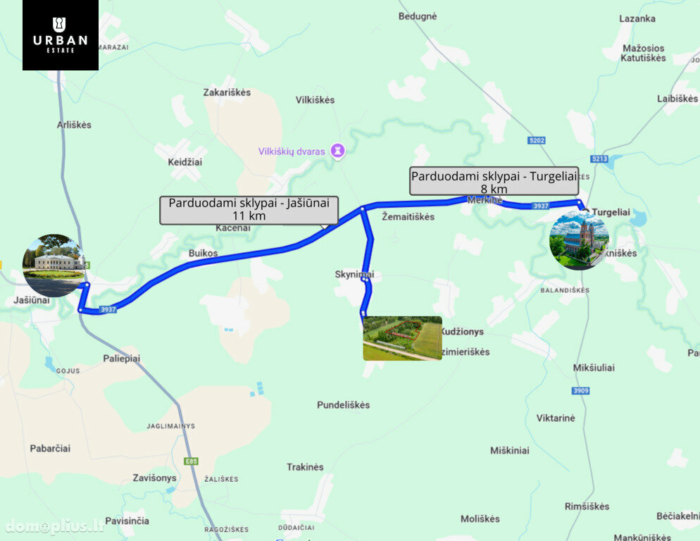 Parduodamas sklypas Šalčininkų rajono sav., Mažieji Kudžionys