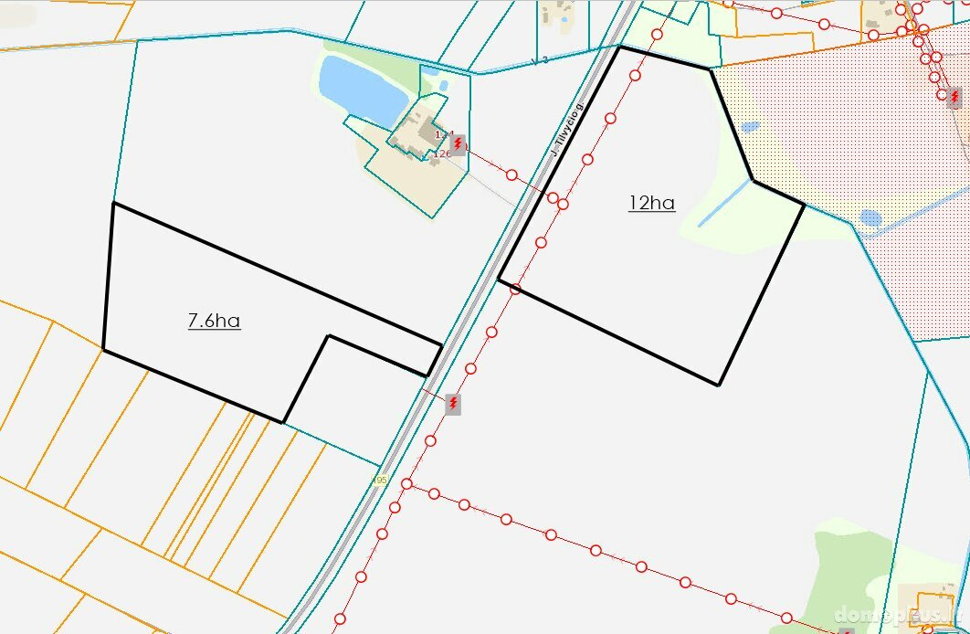 Land for sale Panevėžio rajono sav., Vaišvilčiai II