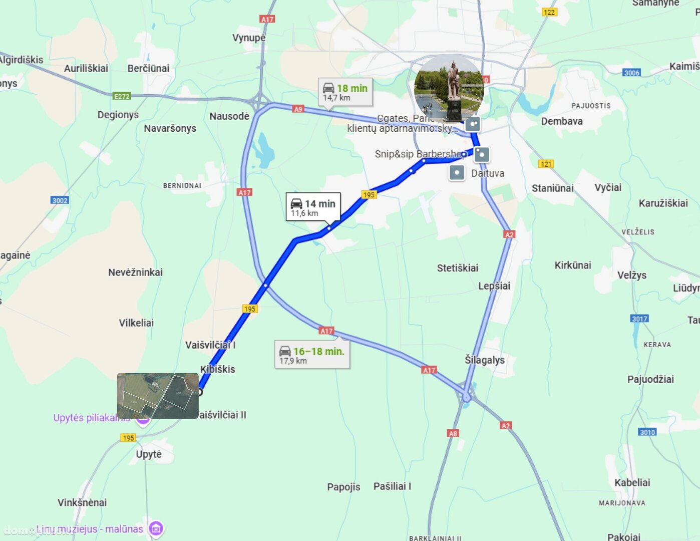 Land for sale Panevėžio rajono sav., Vaišvilčiai II