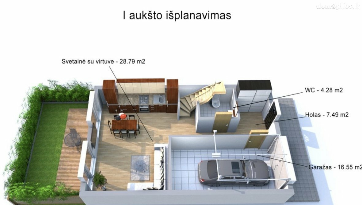 House for sale Kauno rajono sav., Giraitėje, Kedrų g.