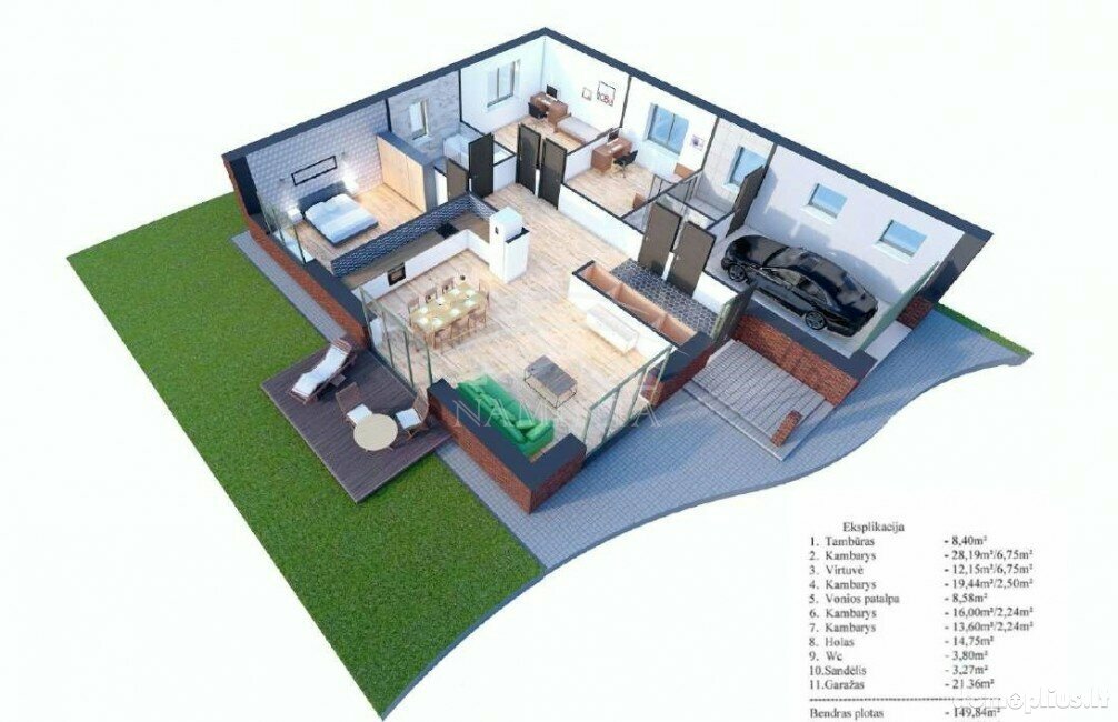 House for sale Klaipėdos rajono sav., Slengiuose