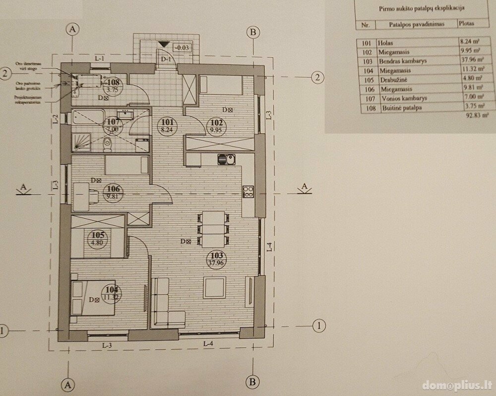 House for sale Klaipėdos rajono sav., Klemiškė II