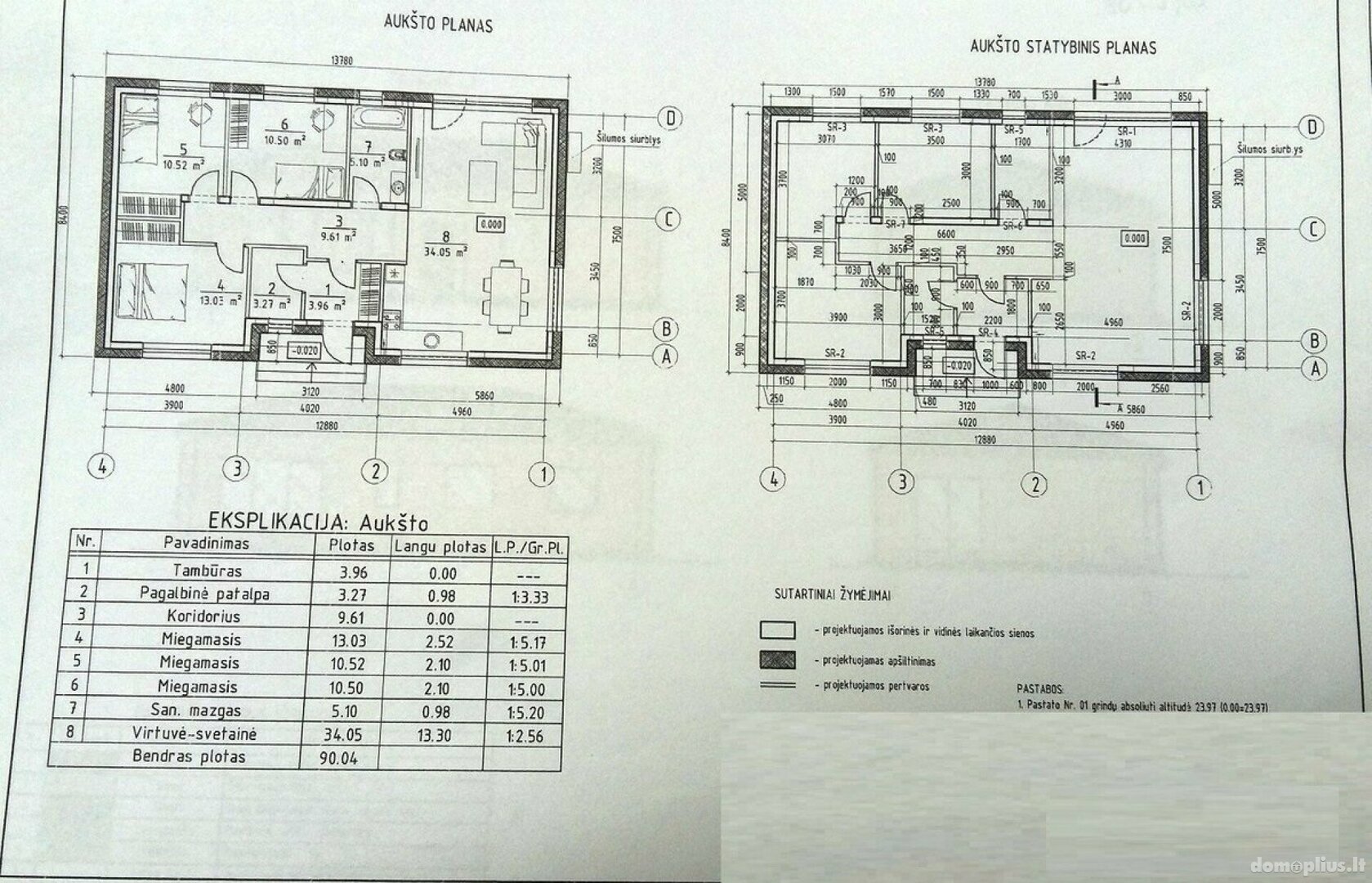 Parduodamas gyvenamasis namas Klaipėdos rajono sav., Trušeliuose