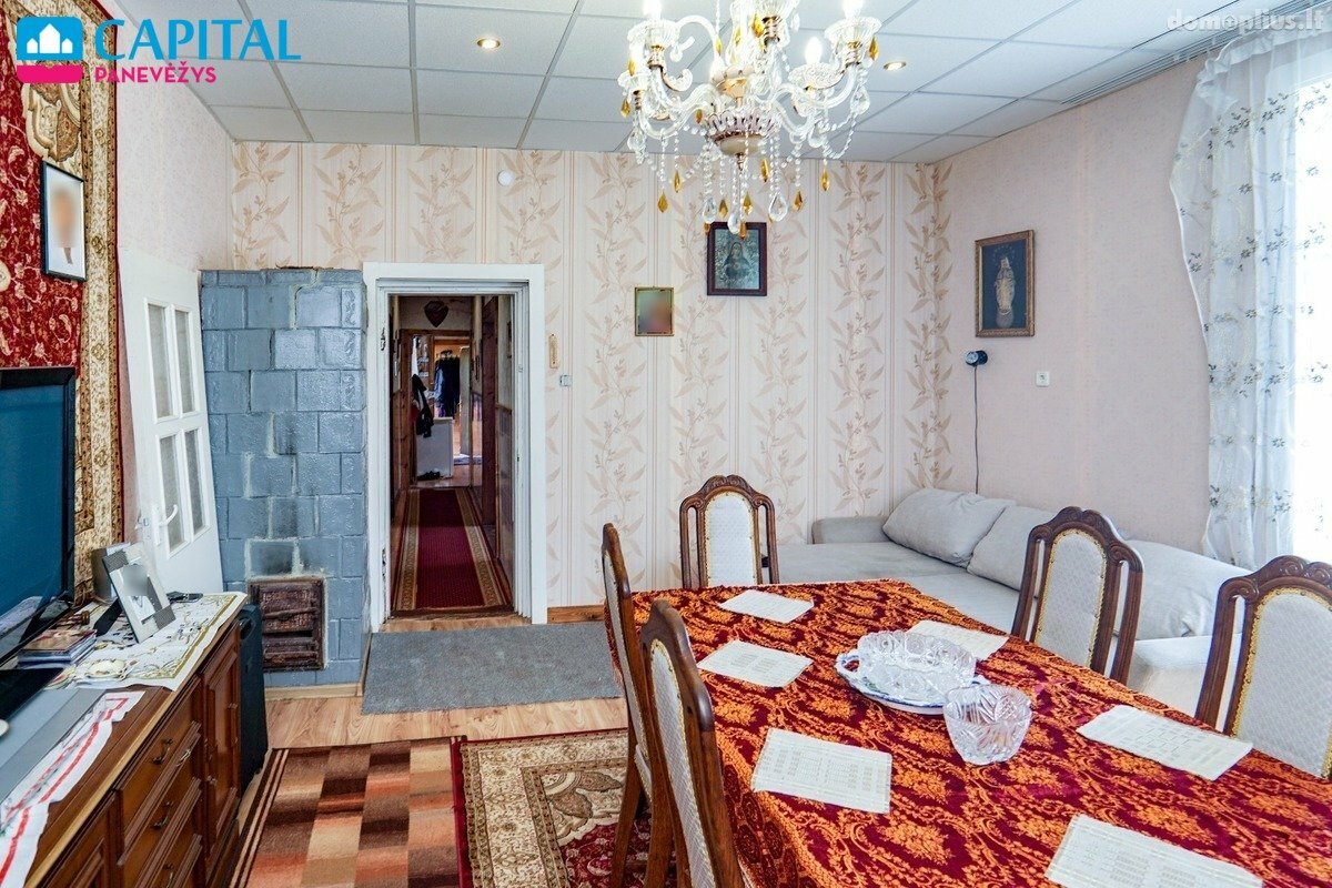 Parduodama gyvenamojo namo dalis Panevėžyje, Centre, Sodų g.