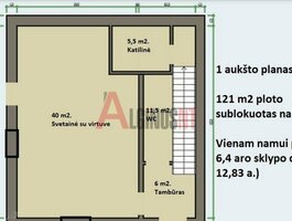 Semi-detached house for sale Klaipėdos rajono sav., Mazūriškiuose