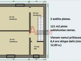 Semi-detached house for sale Klaipėdos rajono sav., Mazūriškiuose