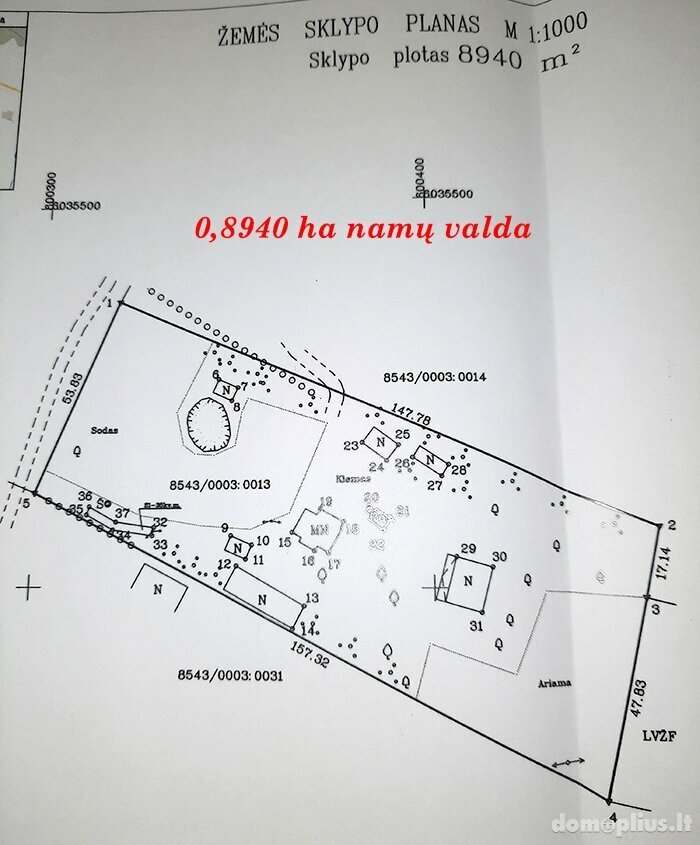 Parduodamas gyvenamasis namas Šalčininkų rajono sav., Apušynėje