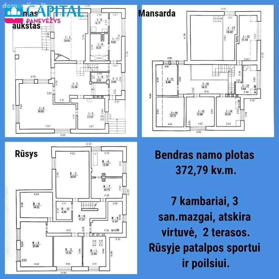 Parduodamas gyvenamasis namas Panevėžyje, Vaivaduose, Vilktupio g.