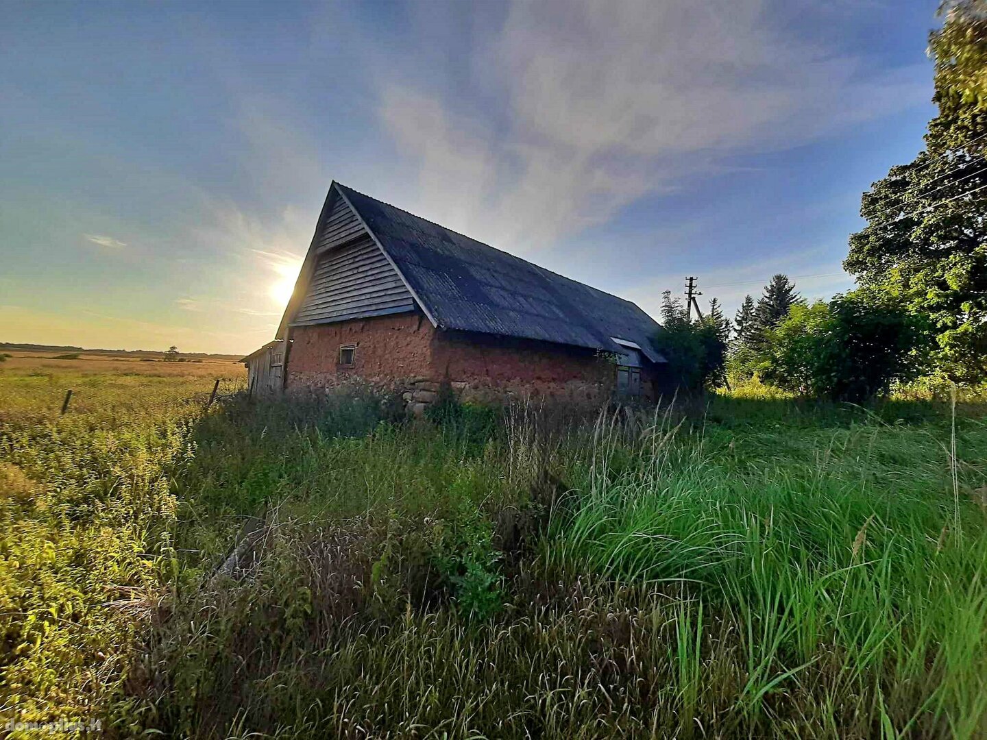 Homestead for sale Pakruojo rajono sav., Paliečiuose, Palos g.