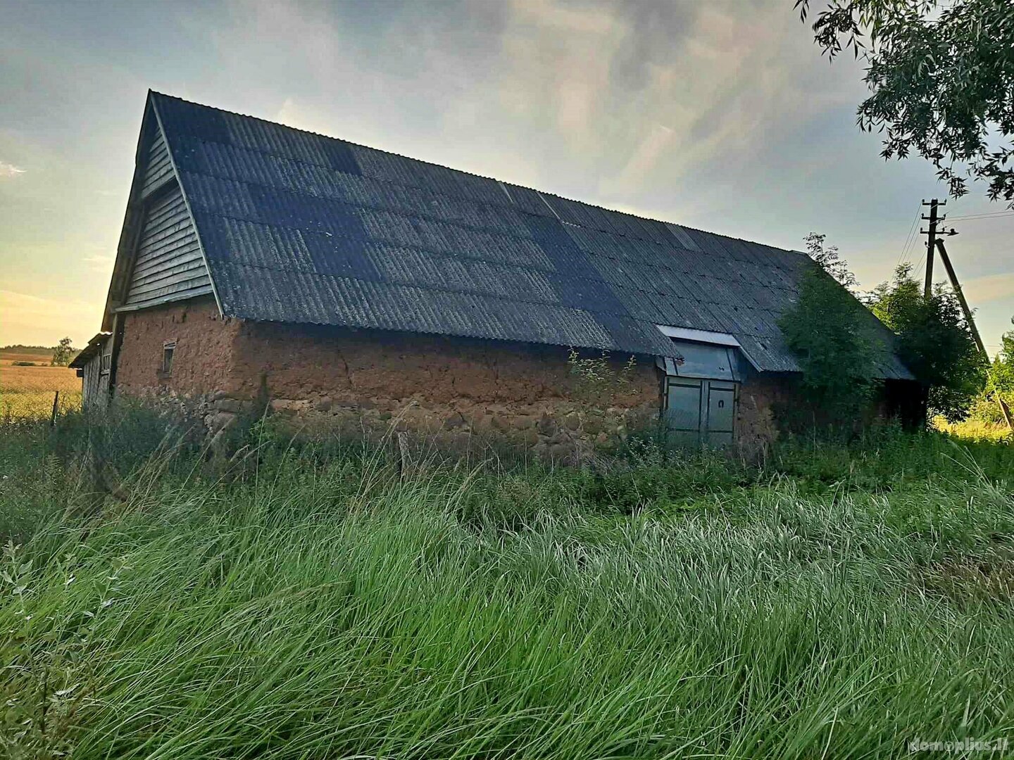 Homestead for sale Pakruojo rajono sav., Paliečiuose, Palos g.