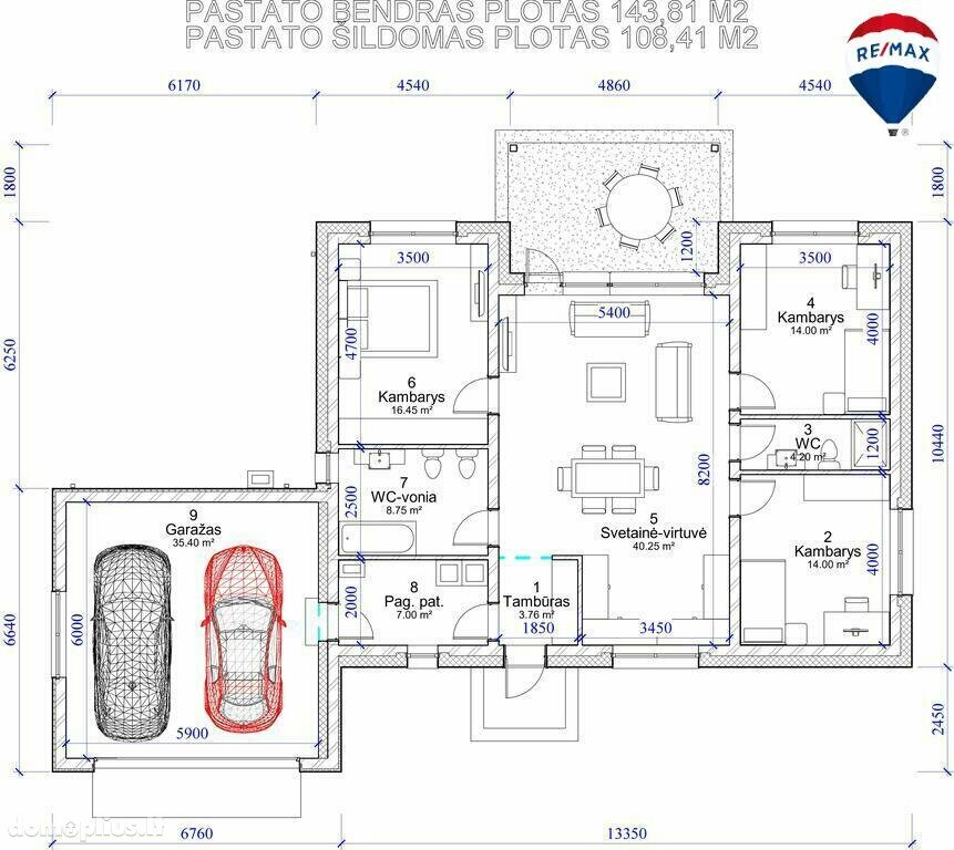 Продаётся дом Šiaulių rajono sav., Bubiuose, Bokšto g.