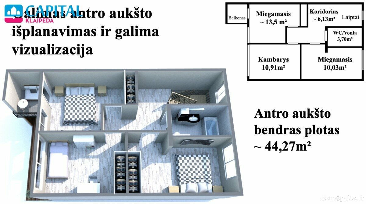House for sale Klaipėdos rajono sav., Agluonėnuose, Aukštujų g.