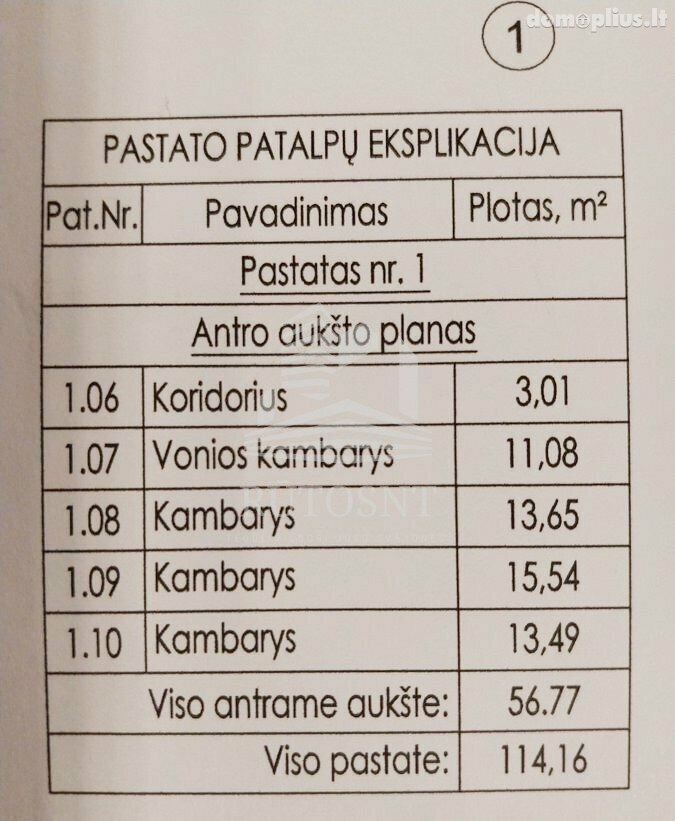 Parduodamas sublokuotas namas Kretingos rajono sav., Kretingoje