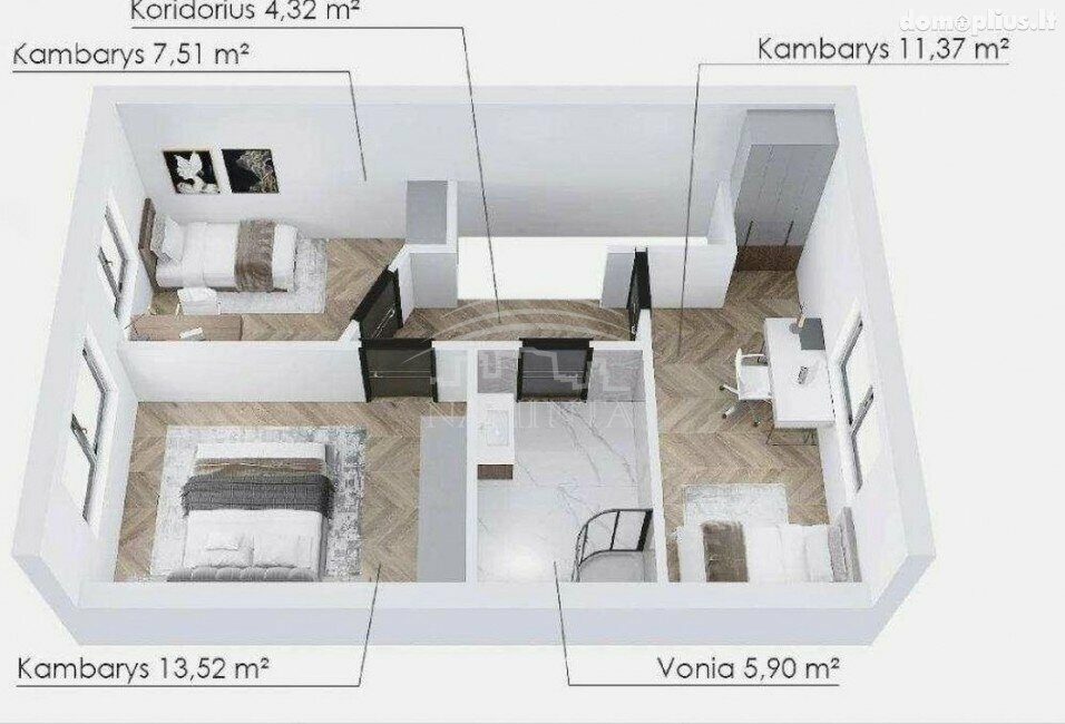 Parduodamas gyvenamasis namas Klaipėdos rajono sav., Slengiuose