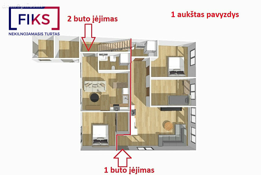 House for sale Kėdainių rajono sav., Kėdainiuose, Janušavos a.