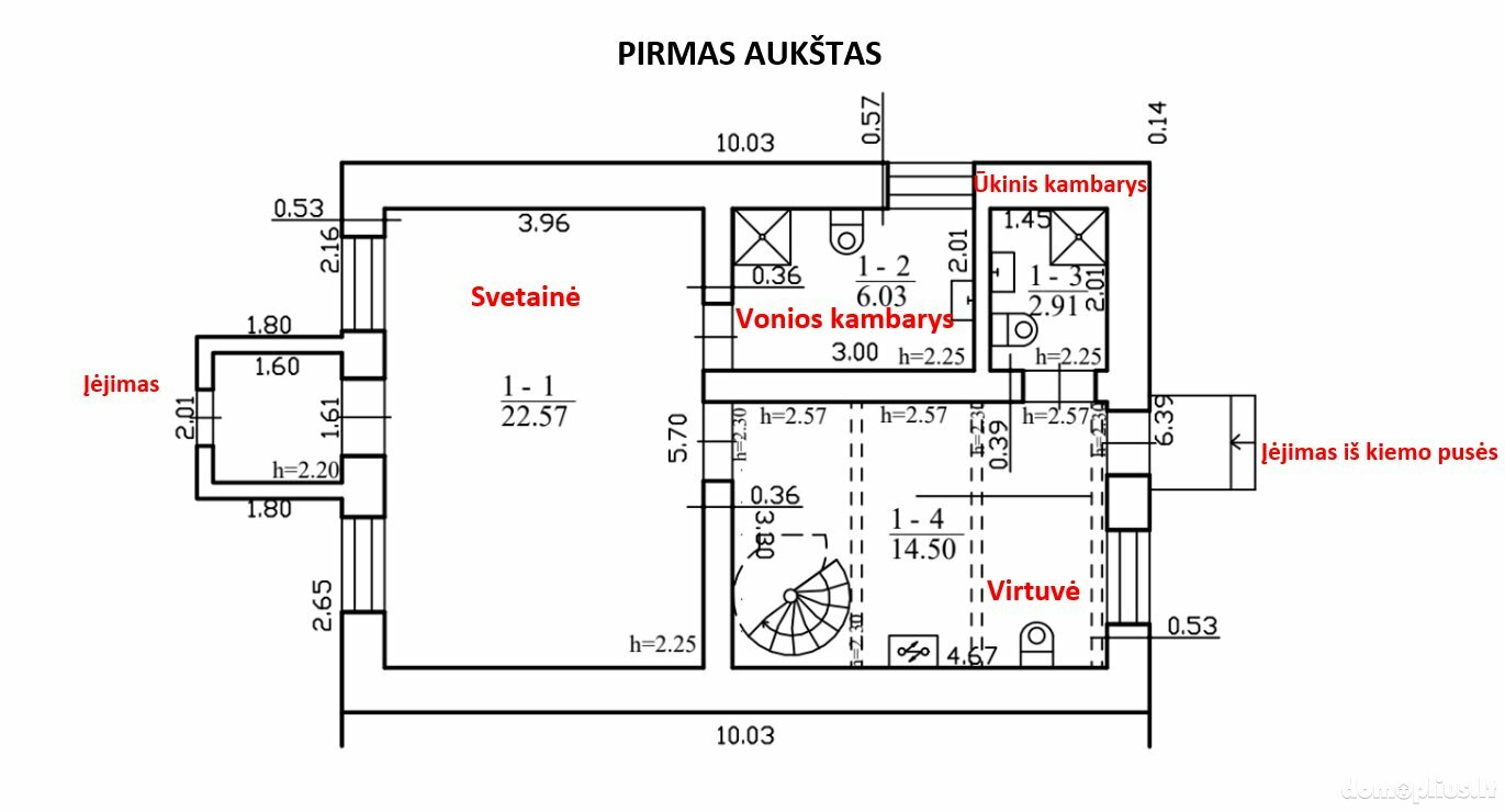 House for sale Klaipėdos rajono sav., Dauparuose