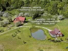 Parduodamas gyvenamasis namas Vilniaus rajono sav., Bradiškėse