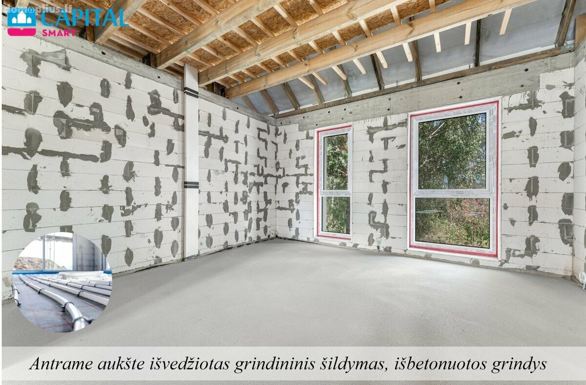 Parduodamas sublokuotas namas Vilniaus rajono sav., Nemėžyje, Ąžuolyno g.
