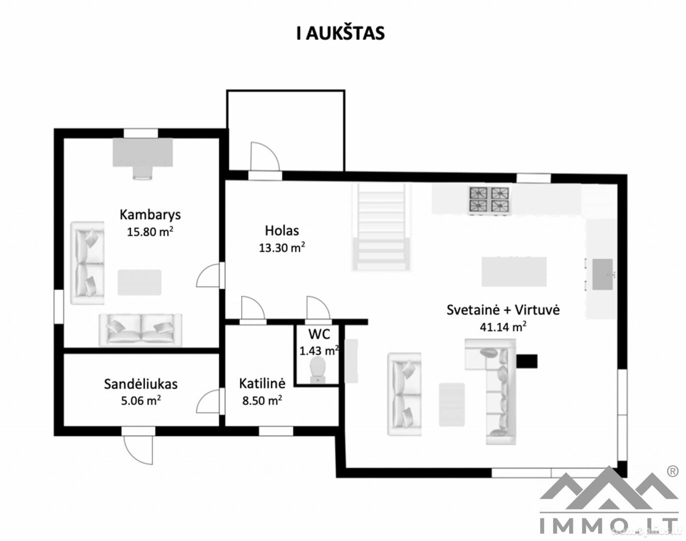 Продаётся дом Klaipėdos rajono sav., Karklėje, Karklininkų g.