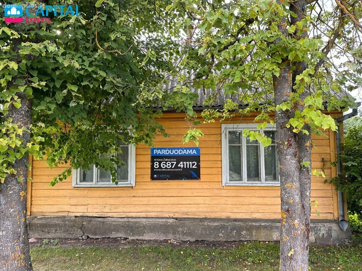 Продаётся дом Rokiškio rajono sav., Kamajuose, Vilniaus g.