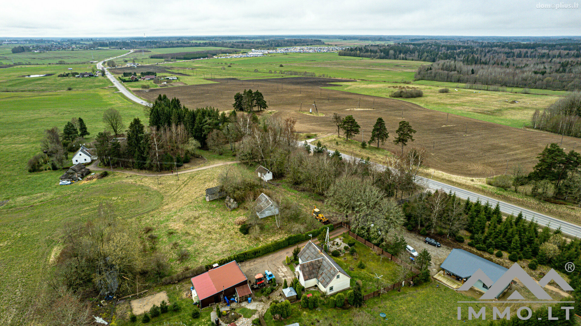 Parduodama sodyba Rietavo sav., Budrikiuose, Plungės g.
