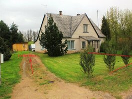 Продаётся часть дома Panevėžio rajono sav., Miežiškiuose, Nevėžio g.
