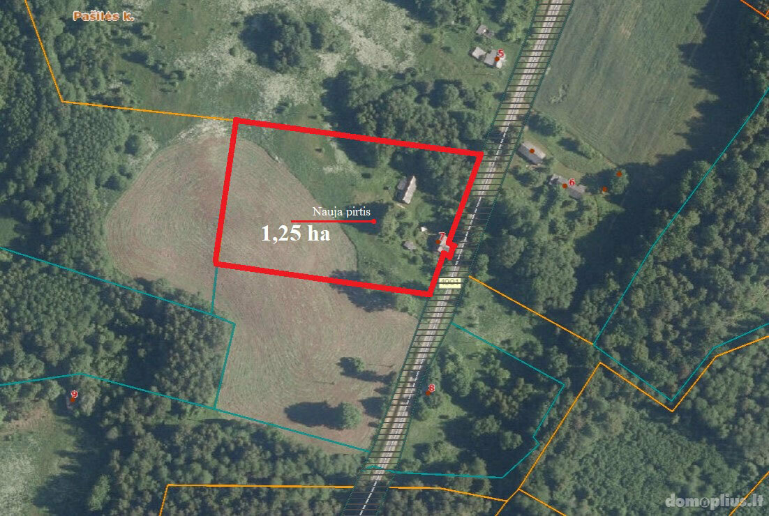 Homestead for sale Zarasų rajono sav., Pašilėje