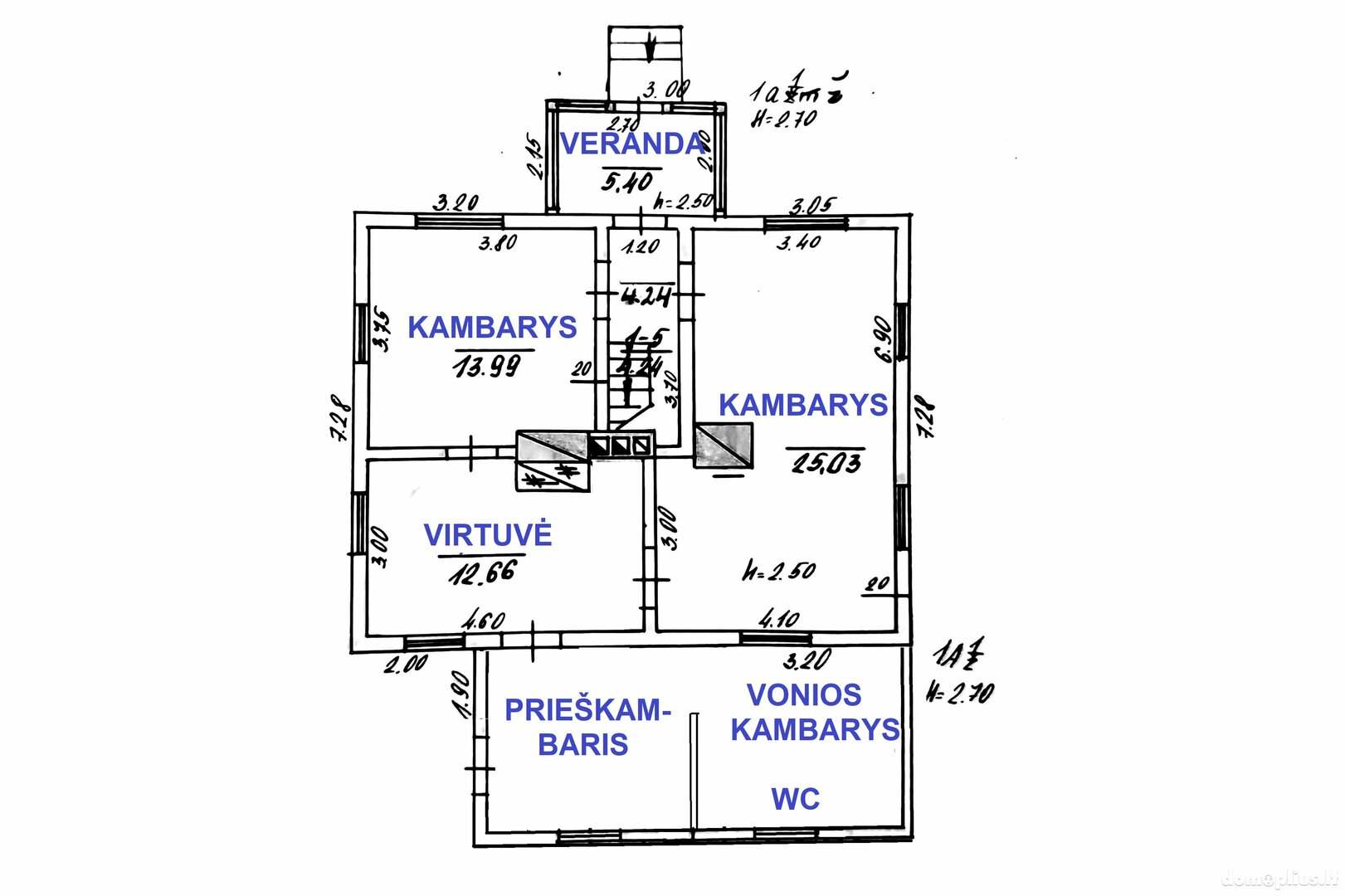 House for sale Panevėžio rajono sav., Žibartoniuose, Žibartonių g.