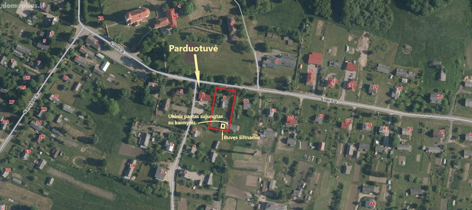Продаётся дом Molėtų rajono sav., Videniškiuose, Šilelio g.