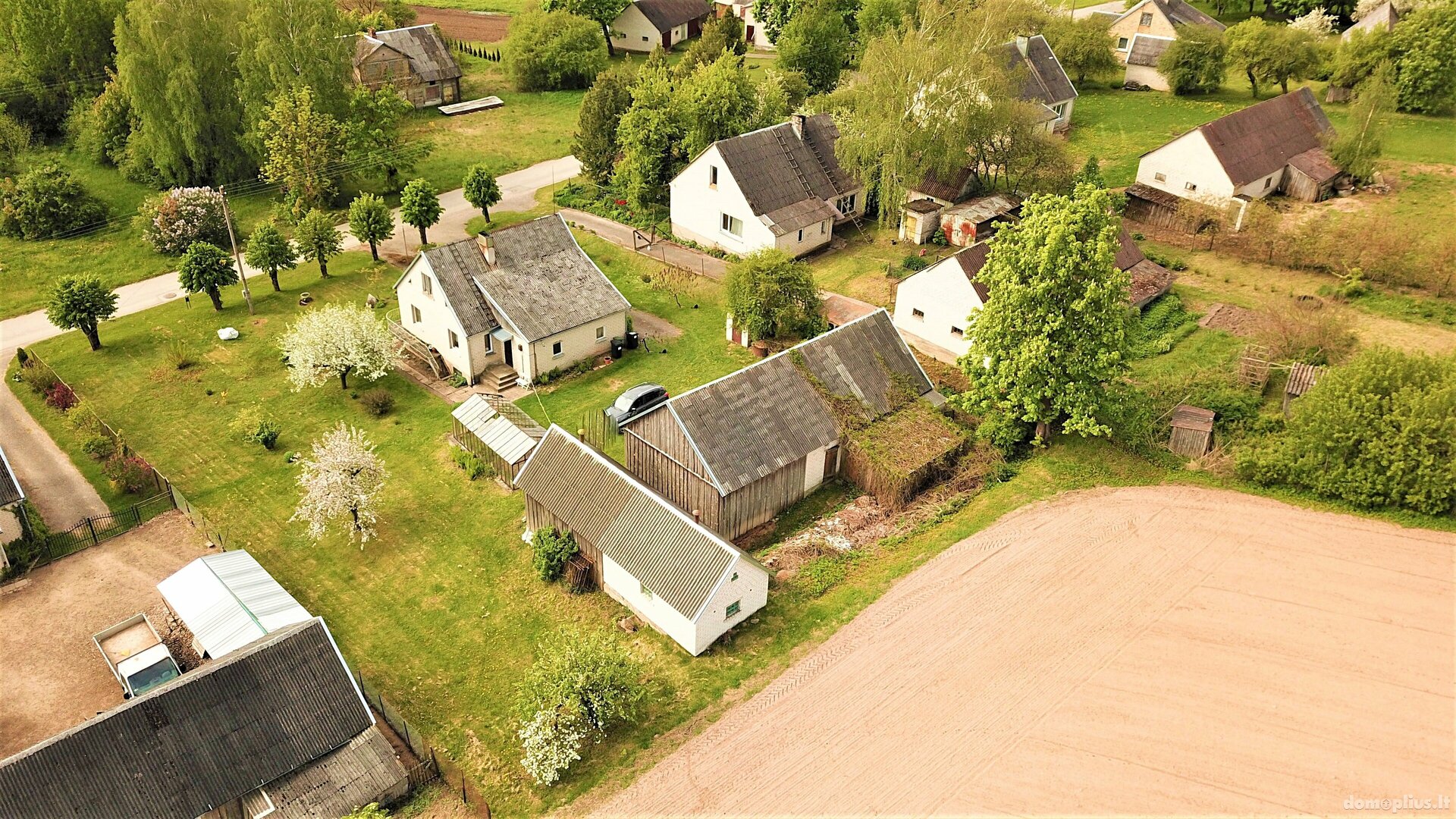 Parduodamas gyvenamasis namas Radviliškio rajono sav., Šaukote, Pievų g.