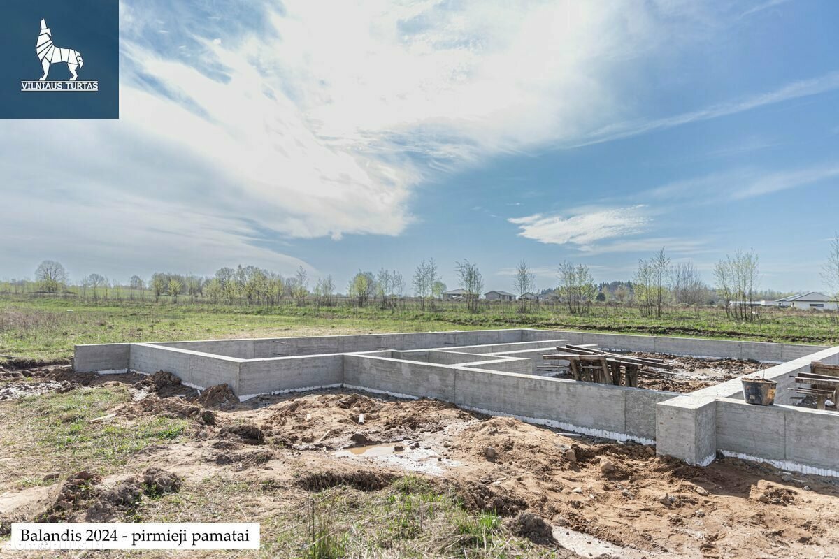 Parduodamas gyvenamasis namas Vilniaus rajono sav., Daržininkuose, Klebniškių g.