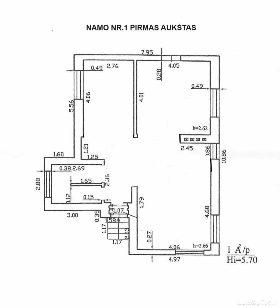 Parduodamas gyvenamasis namas Vilniaus rajono sav., Grigaičiuose, Jaunimo g.