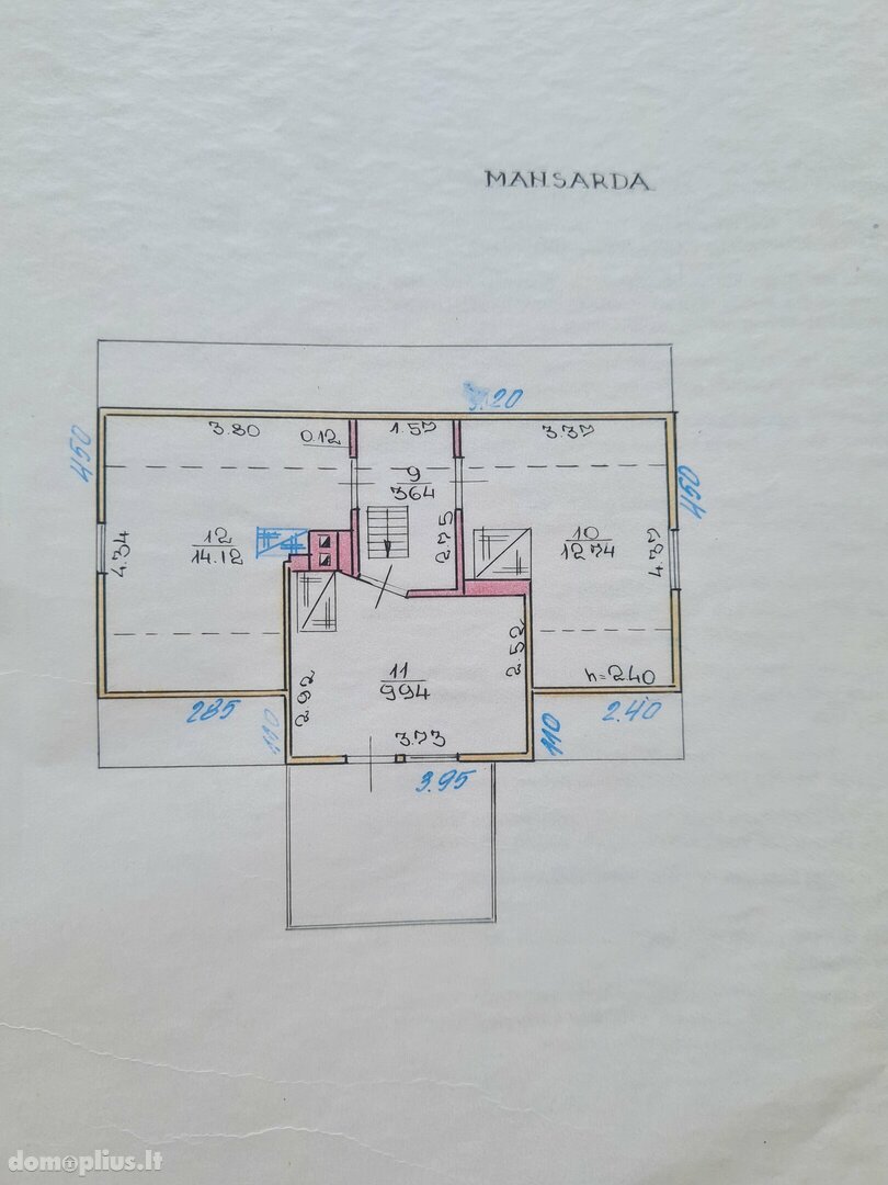 Parduodamas gyvenamasis namas Radviliškio rajono sav., Radviliškyje, A. Povyliaus g.