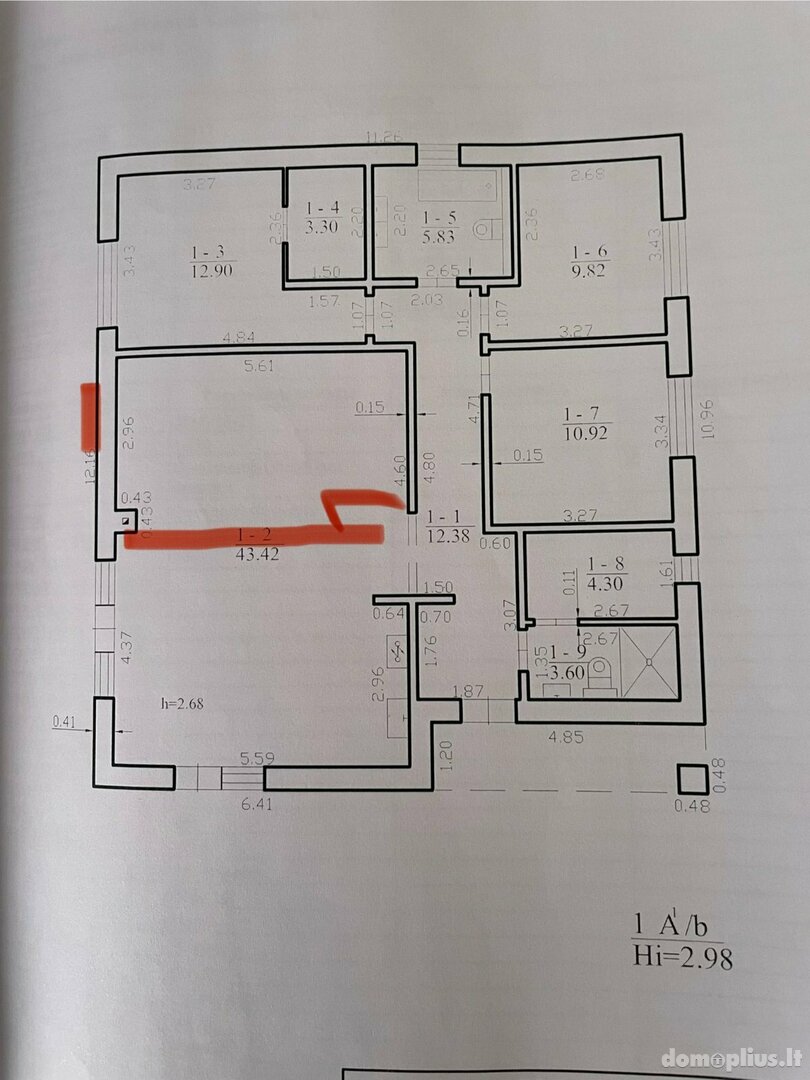 Parduodamas gyvenamasis namas Klaipėdos rajono sav., Slengiuose, Karališkas tak.