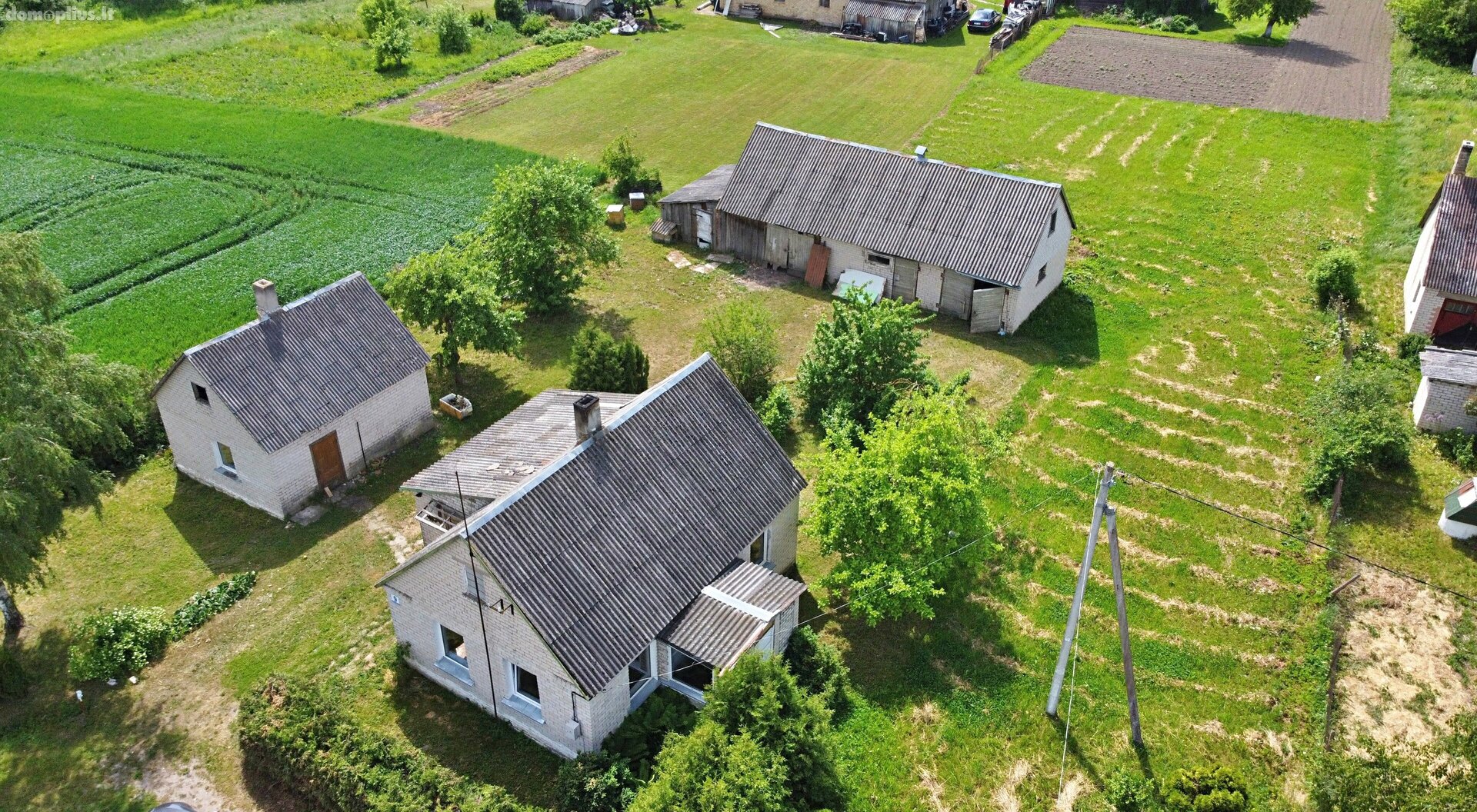 Parduodama sodyba Radviliškio rajono sav., Pociūnėliuose, Simoniškių g.