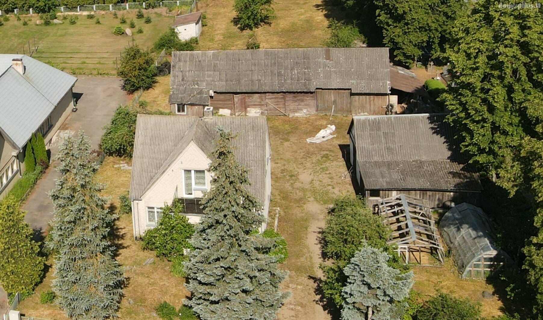 Parduodamas gyvenamasis namas Šiaulių rajono sav., Kužiuose, Ramybės g.