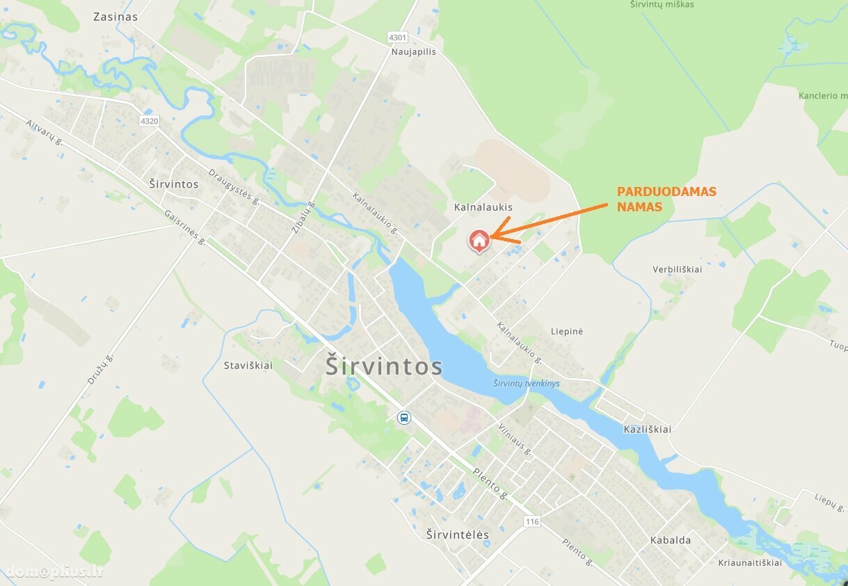 Parduodamas gyvenamasis namas Širvintų rajono sav., Širvintos, Šiaurinės g.
